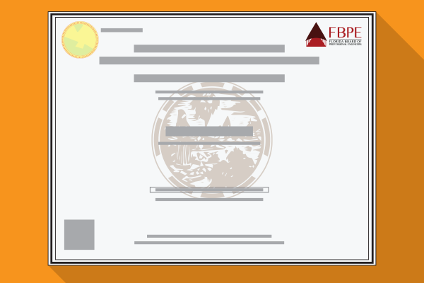 Professional Engineer license