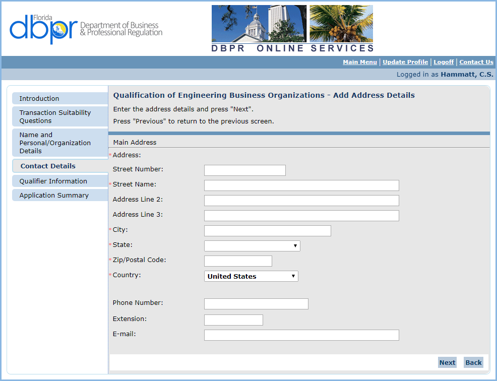 Registering your engineering firm