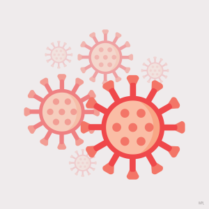 Illustration of the coronavirus