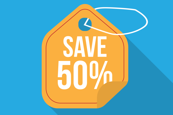 Save 50%