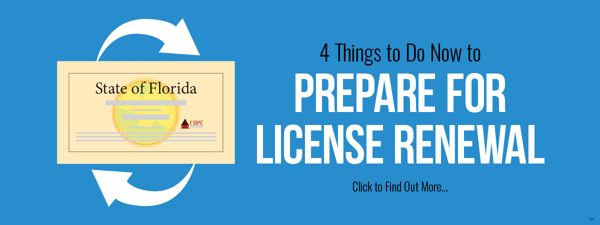 Prepare for License Renewal